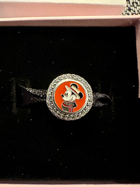 Disney Parks Pandora EPCOT Italy World Showcase Mickey Mouse Button Charm Park Exclusive