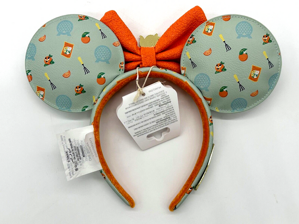 Disney Parks Epcot Flower & and Garden Festival Orange Bird Ears Headband 2024 Loungefly