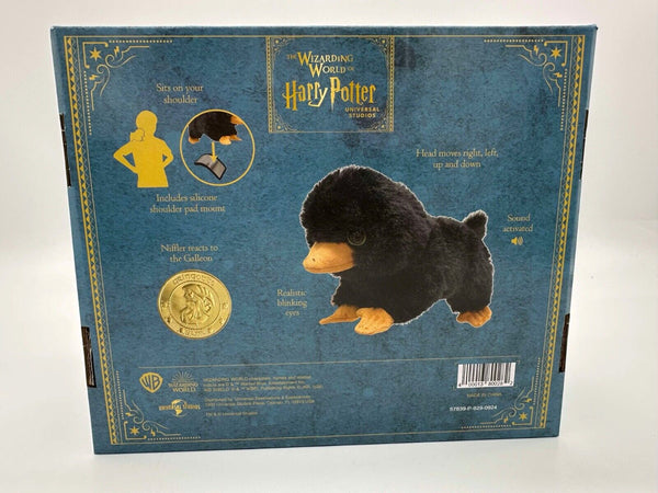 Universal Studios Harry Potter Baby Niffler Shoulder Plush Sound and Movement