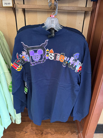 Disney Parks Villains Navy Spirit Jersey 2025 NWT Walt Disney World ADULT