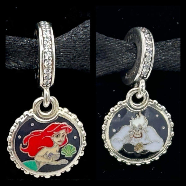 Disney Parks Pandora Ariel Ursula Dangle Charm The Little Mermaid 2024 Shop Theme Parks
