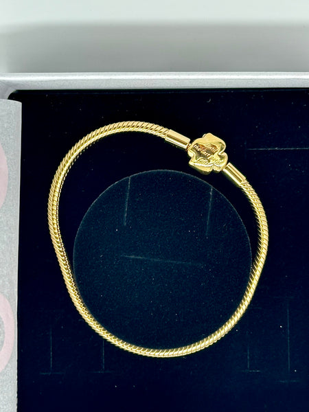 Disney X Pandora Beauty and the Beast Enchanted Rose Snake Chain Bracelet NOT Park Exclusive