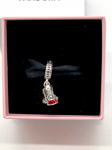 Disney Parks Pandora Train Engine Dangle Charm Exclusive WDW DL Railroad 2023
