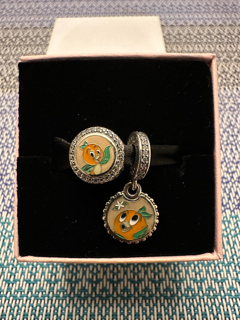 Disney Parks Pandora Flower Garden Festival 2 Charm Set Orange Bird 20 –  Shop Theme Parks