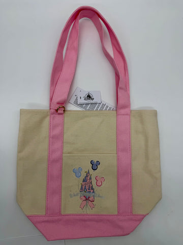 Disney Parks WDW Castle Mickey Balloons Mini Tote