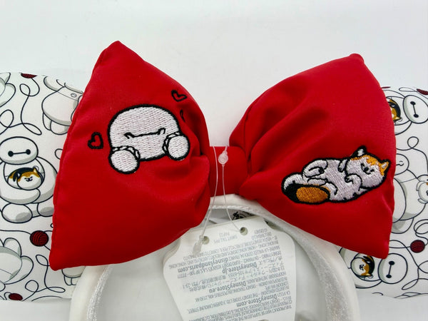 Disney Parks Baymax Mochi Cat Minnie Mouse Ears Headband Ears Big Hero 6 20266