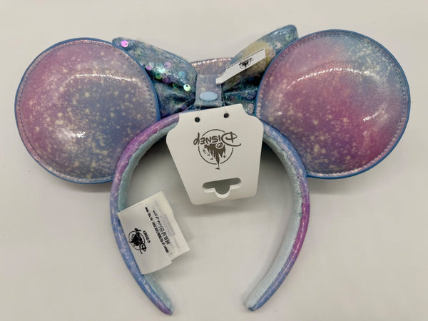 Disney Parks Happy Birthday Sequin Minnie Mouse Ears Headband Pink Blue Yellow4