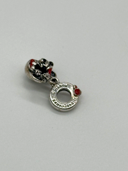 Disney Parks Pandora 2023 Holiday Christmas Santa Mickey Mouse Gift Dangle Charm