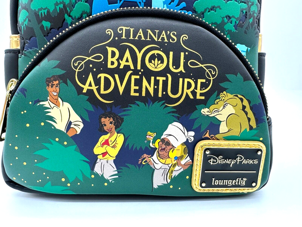 Disney Parks Tiana Bayou's Adventure Loungefly Mini Backpack Fireworks NWT 2024
