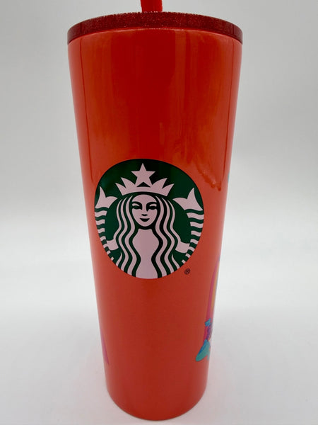 Disney Parks Starbucks Hollywood Studios Mickey Gertie Straw Topper Tumbler 20262