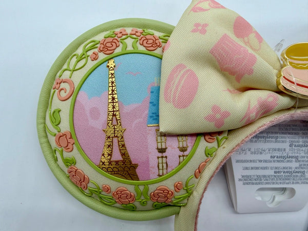 Disney Parks Epcot France Pavilion Macaroon Minnie Mouse Ears Headband NWT 20255