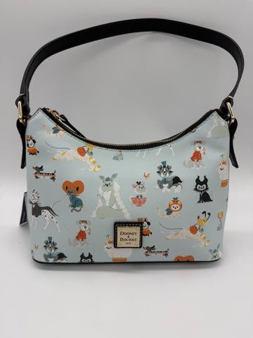 Disney Dooney & and Bourke Halloween Cats Dogs Shoulder Bag Handbag Purse Pets0