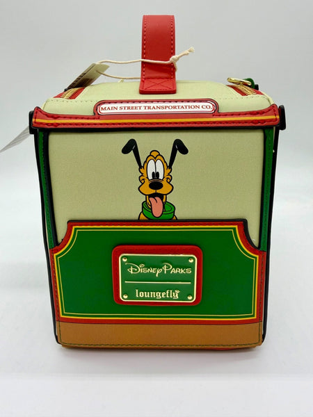 Disney Parks Loungefly Main Street Transportation Trolley Crossbody Bag Mickey4