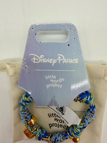 Disney Parks Little Words Project Walt Disney World Friendship Bracelet Blue M/L2
