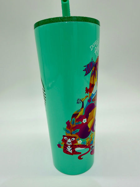 Disney Parks Starbucks Animal Kingdom Kevin Straw Topper Tumbler 2026 NWT4
