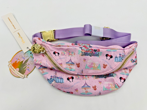 Disney Parks Stoney Clover Lane Disneyland Fanny Pack Belt Bag Castle Matterhorn0