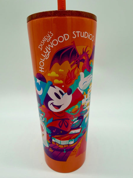 Disney Parks Starbucks Hollywood Studios Mickey Gertie Straw Topper Tumbler 20265
