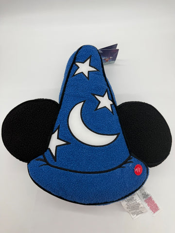 Disney Parks Fantasia Sorcerer Mickey Mouse Light Up Throw Pillow 2025 NWT WDW0