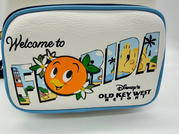 Disney Parks Old Key West Resort Orange Bird Loungefly Mini Backpack Bag 20262