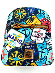Disney Cruise Line DCL Dooney & and Bourke Stickers Backpack Magic NWT B