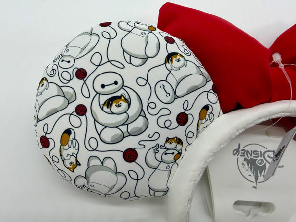 Disney Parks Baymax Mochi Cat Minnie Mouse Ears Headband Ears Big Hero 6 20262