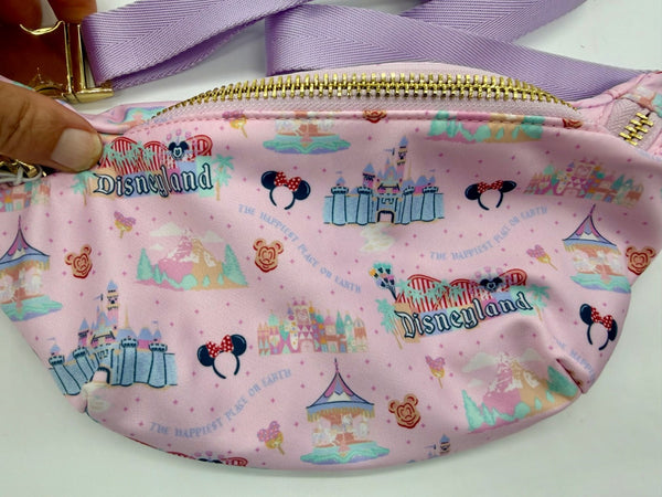 Disney Parks Stoney Clover Lane Disneyland Fanny Pack Belt Bag Castle Matterhorn4
