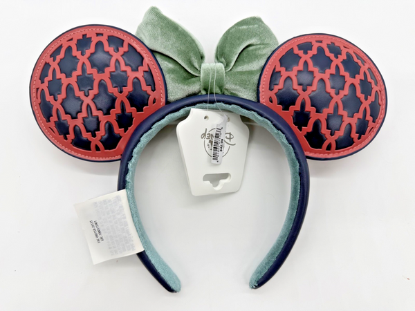 Disney Parks 2026 Epcot Morocco Princess Jasmine Aladdin Headband Bow Ears NEW4