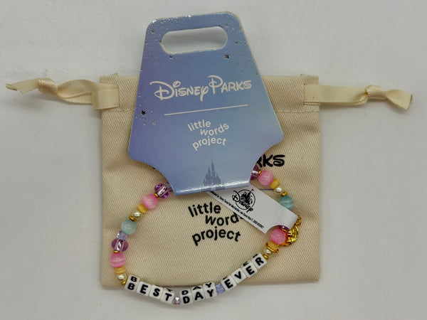 Disney Parks Little Words Project Best Day Ever Friendship Bracelet LWP 2026 M/L3