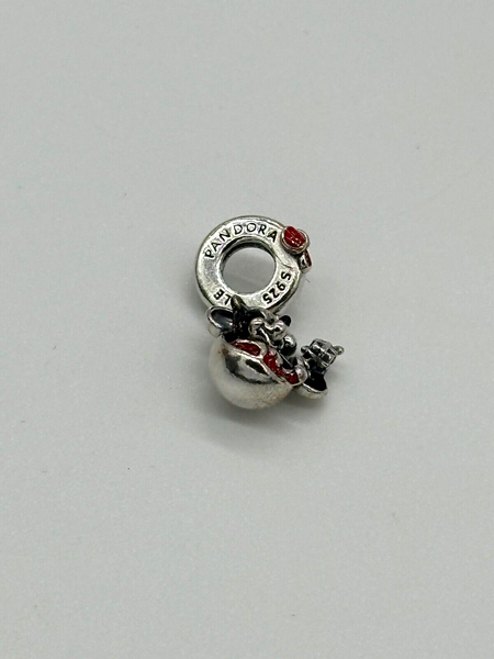 Disney Parks Pandora 2023 Holiday Christmas Santa Mickey Mouse Gift Dangle Charm