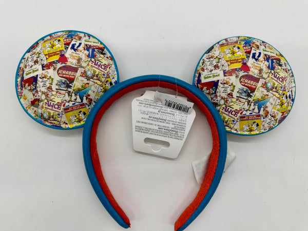 Disney EPCOT World Showcase United Kingdom UK Vintage Films Mouse Ears Headband1