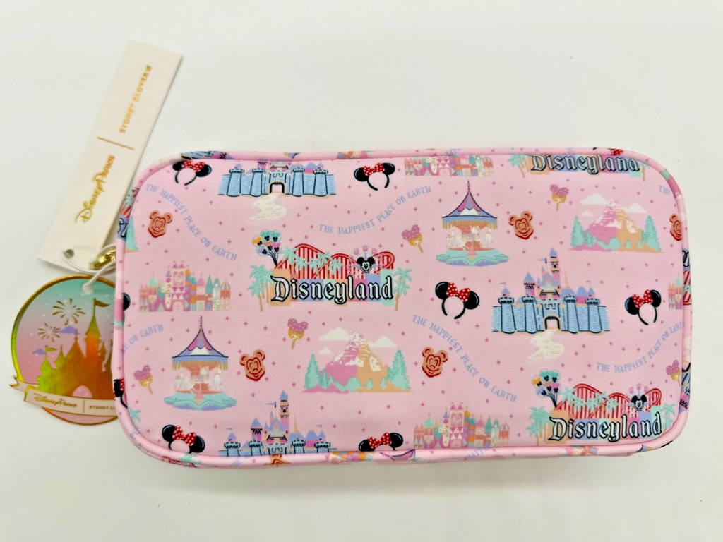 Disney Parks Stoney Clover Lane Disneyland Sleeping Beauty Castle Pouch Bag NWT0