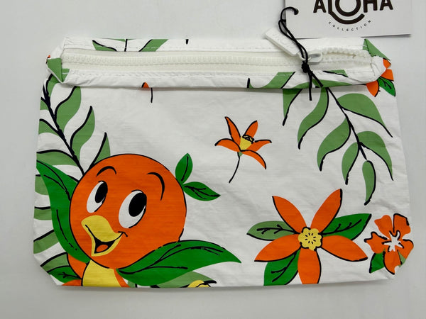 Disney Parks Aloha Old Key West Resort Wet Dry Bag Small Pouch Orange Bird 20263