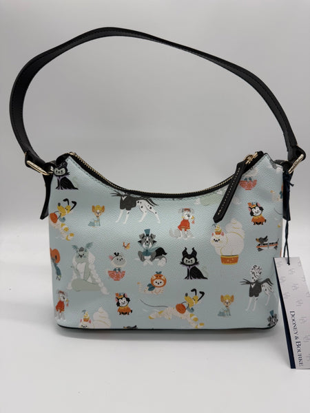 Disney Dooney & and Bourke Halloween Cats Dogs Shoulder Bag Handbag Purse Pets1