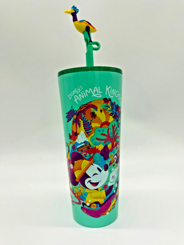 Disney Parks Starbucks Animal Kingdom Kevin Straw Topper Tumbler 2026 NWT0