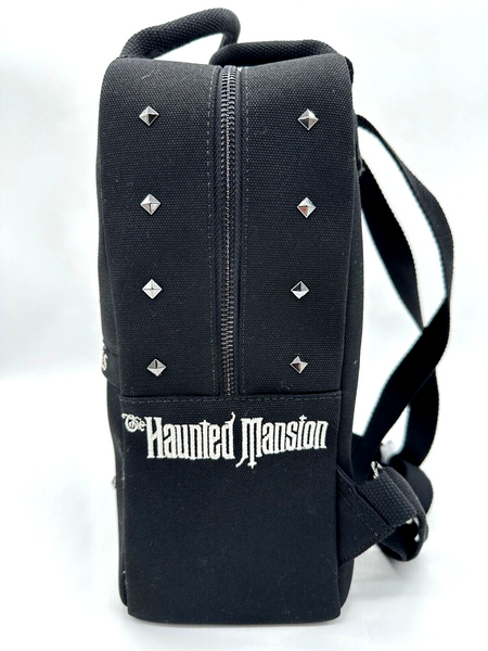 Disney Parks Loungefly Haunted Mansion Canvas Backpack Leota Hatbox Ghost 2024
