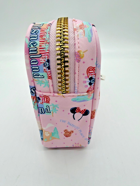 Disney Parks Stoney Clover Lane Disneyland Sleeping Beauty Castle Pouch Bag NWT3
