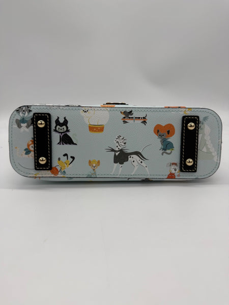 Disney Dooney & and Bourke Halloween Cats Dogs Shoulder Bag Handbag Purse Pets3