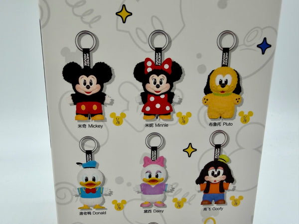 POP MART x Mickey Family Cute Together Series Keychain Plush Sealed Blind Box2
