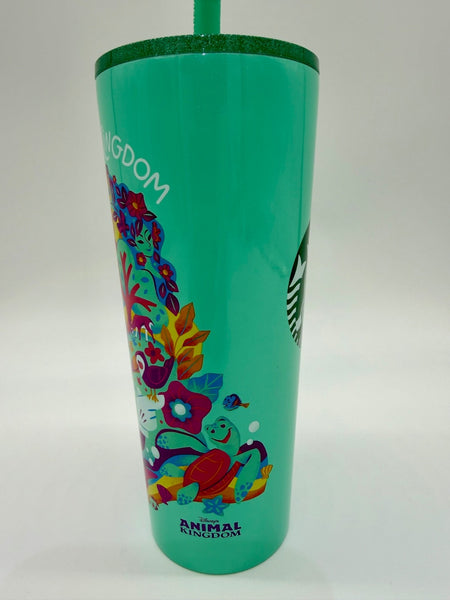Disney Parks Starbucks Animal Kingdom Kevin Straw Topper Tumbler 2026 NWT3