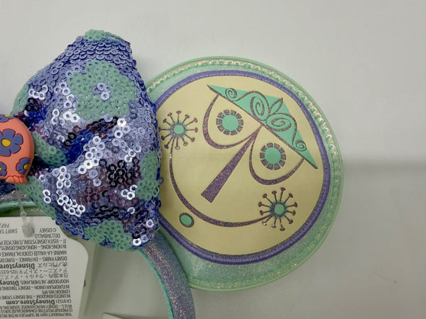 Disney Parks It's A Small World Minnie Mickey Mouse Ears Headband Hippo 2026 NWT2