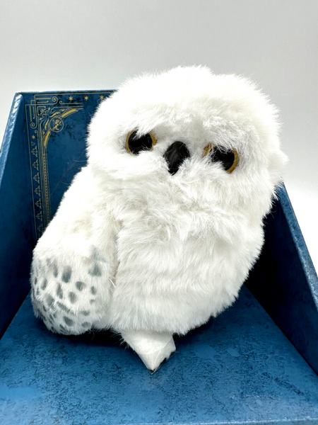 Universal Studios Harry Potter Hedwig Snowy Owl Shoulder Plush Sound & Movement