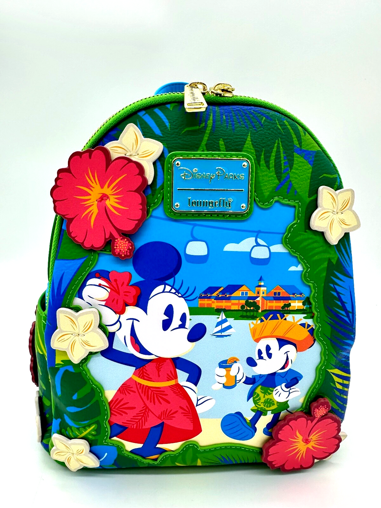 disney parks mini backpack Disney Parks Caribbean Beach Resort Mickey Minnie Loungefly Backpack N – Shop Theme Parks