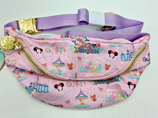 Disney Parks Stoney Clover Lane Disneyland Fanny Pack Belt Bag Castle Matterhorn1