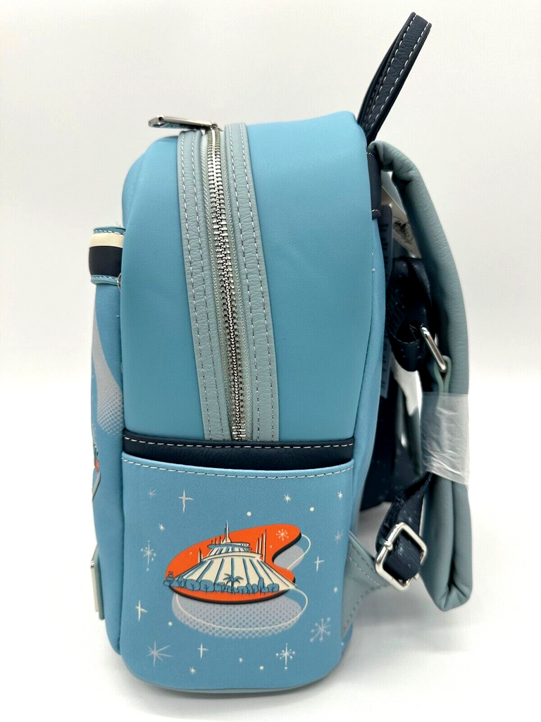 Disney Parks Tomorrowland Loungefly Backpack Magic Kingdom Peoplemover Shop Theme Parks