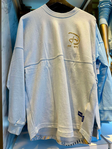 Disney Parks Cinderella Castle Spirit Jersey 2026 Fireworks Walt Disney World ADULT WDW Light Blue