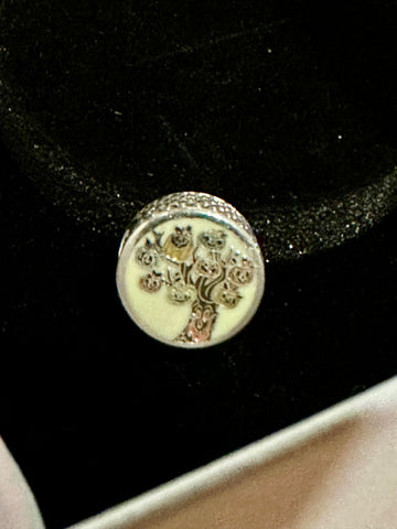 Disney Cruise Line Halloween on the High Seas Pandora Button Charm 2025 Exclusive DCL