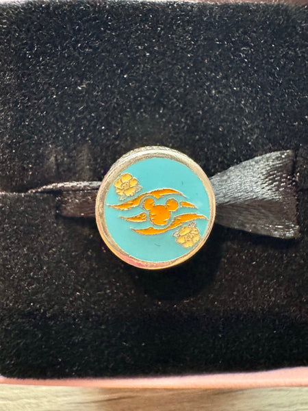Disney Cruise Line Pandora Castaway Cay Button Charm 2026 DCL Logo NEW DESIGN