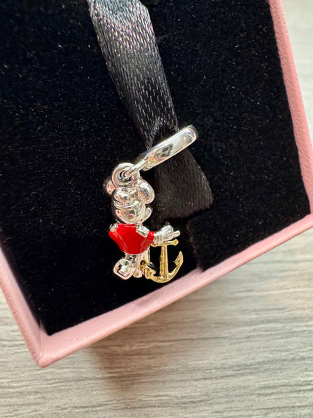 Disney Cruise Line Pandora Captain Minnie Dangle Charm 2026 DCL