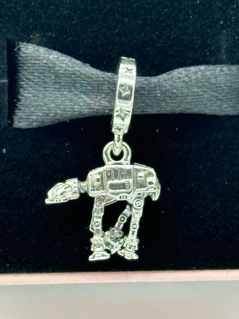 Disney Parks Pandora At At Walker Star Wars Dangle Charm Exclusive NIB 2024