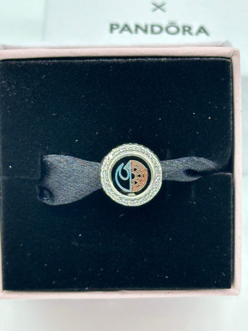 Disney Parks Pandora Star Wars Button Charm Double Sided Exclusive May the 4th 2024 Light Saber